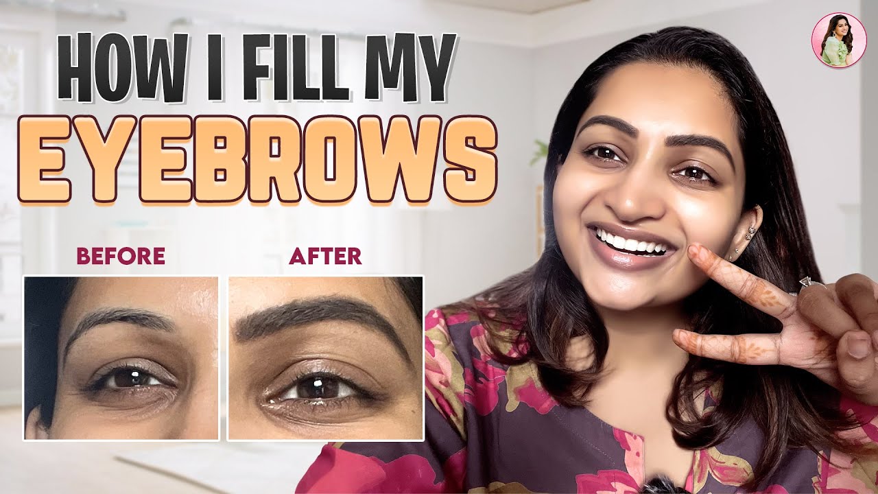 My Eyebrow Routine Explained in Detail | Nakshathra Nagesh