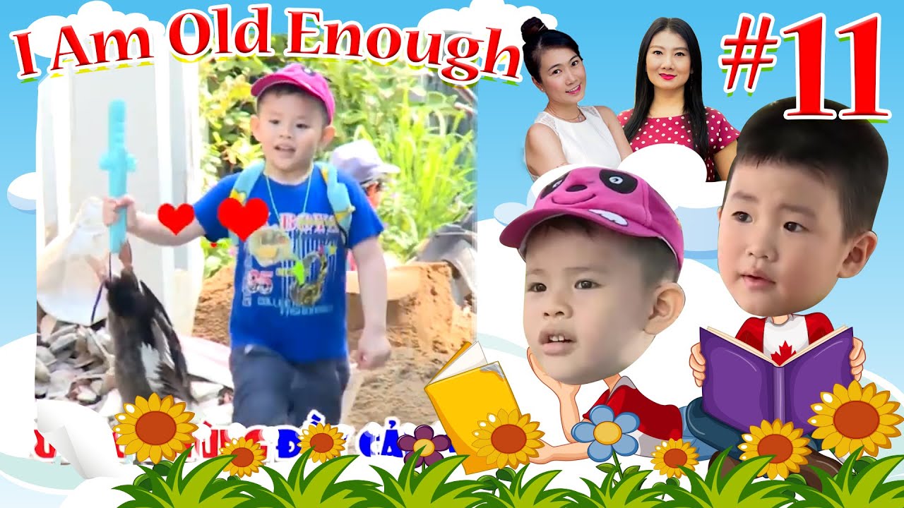 Hai cậu b&eacute; mang vịt v&agrave;o hồ bơi trả gi&aacute; với thầy gi&aacute;o dạy bơi si&ecirc;u đ&aacute;ng y&ecirc;u 😉 | I AM OLD ENOUGH #11