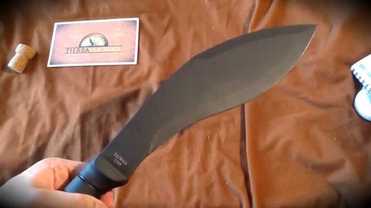 CAP 260 PRESENTACIÓN DEL KHUKRI MACHETE DE KA BAR