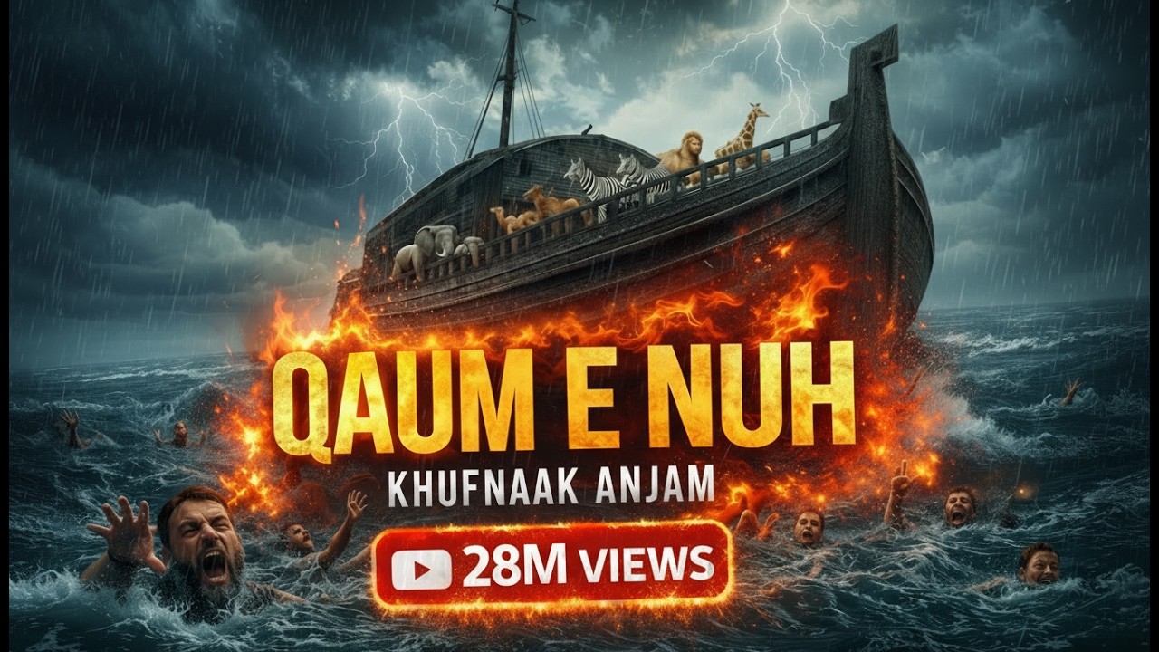 Hazrat Nooh (A.S) Full AI Movie | Story Of Prophet Nooh A.S Urdu/Hindi