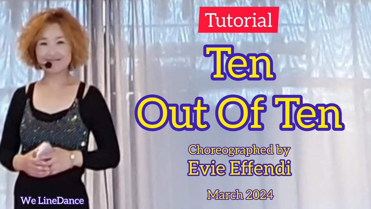 Tutorial : Ten Out Of Ten linedance