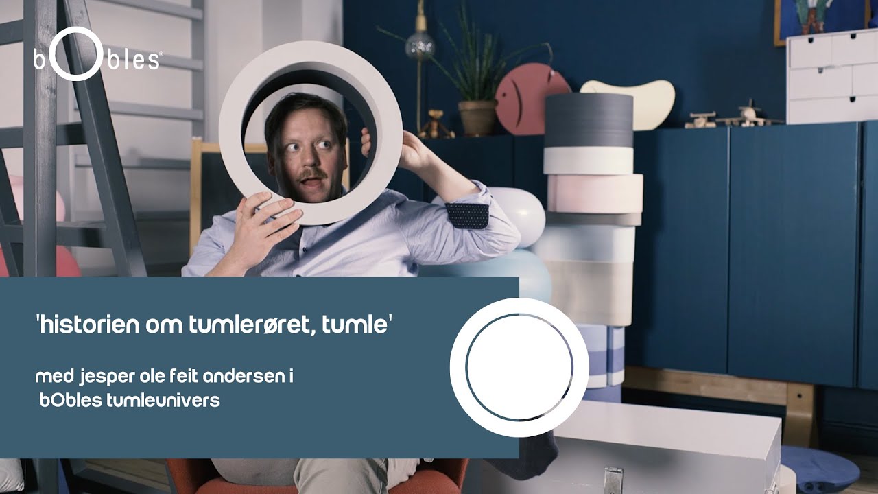 'Historien om tumler&oslash;ret, Tumle' med Jesper Ole Feit Andersen i bObles Tumleunivers.