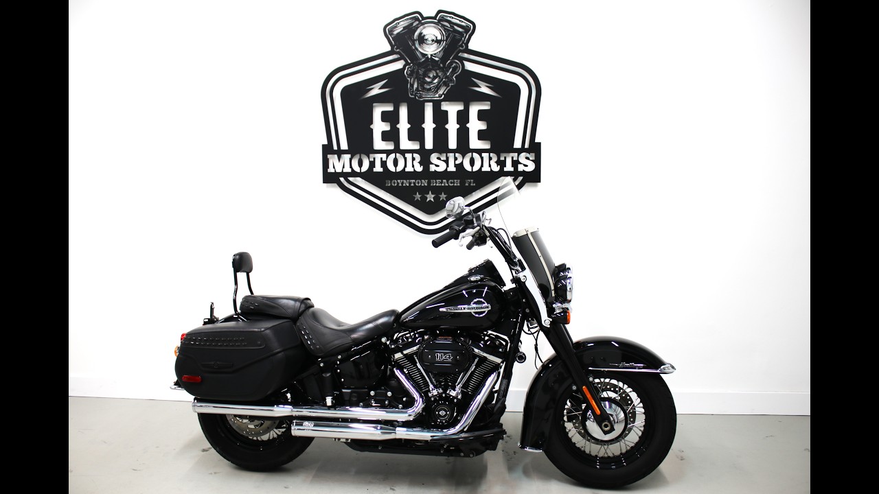 2020 Harley Davidson Heritage Classic 114 FLHCS Vance&Hines HD Engine Guard Passenger Backrest ABS