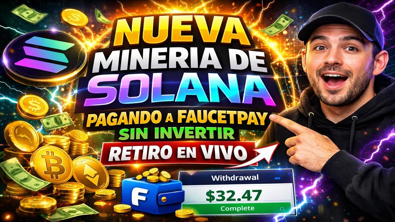 COMO MINAR SOLANA EN PC 2026 | MINERIA DE SOLANA SIN INVERTIR