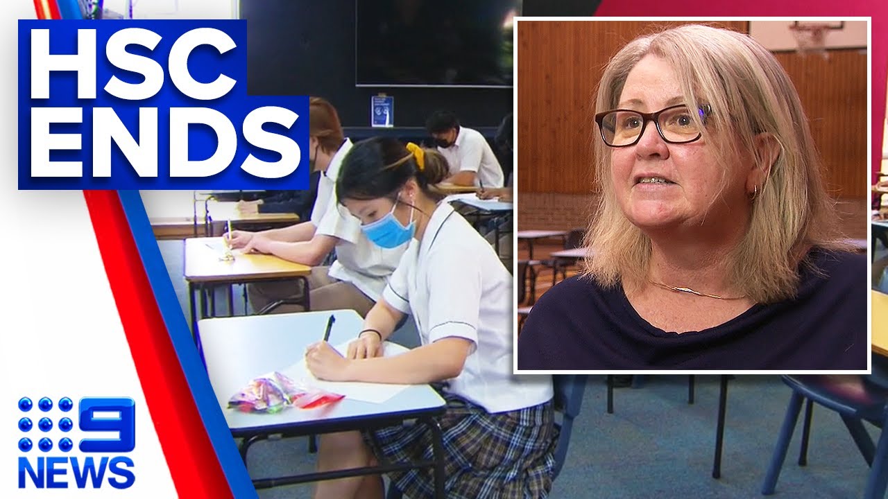 Four-week HSC exam period comes to an end | 9 News Australia