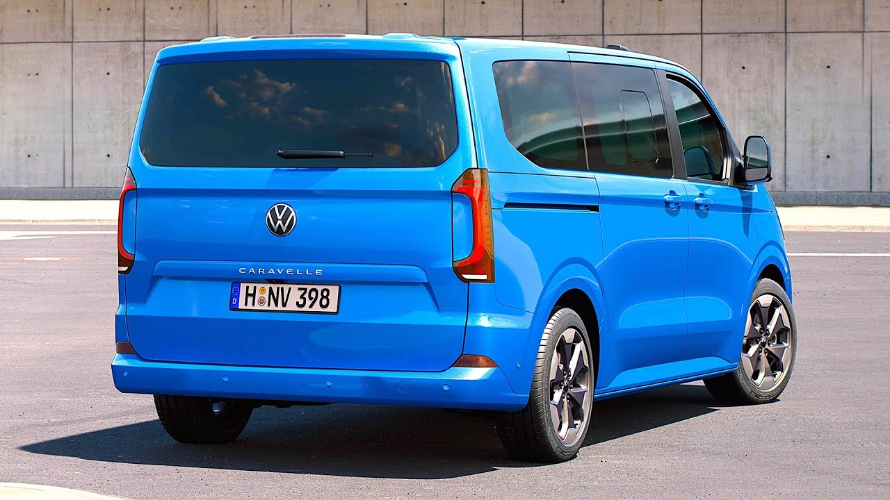 Новый Volkswagen Transporter 2025 года — просторный фургон следующего поколения