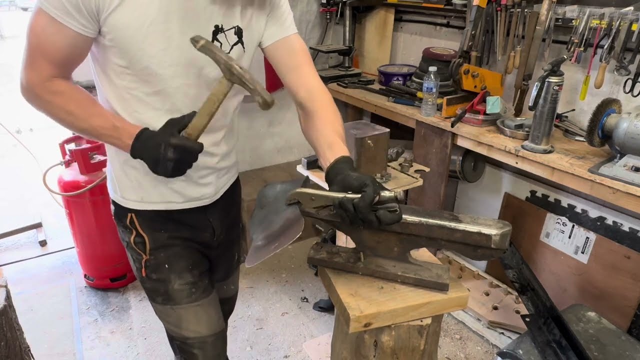 Forging Medieval Armour - Elbows and Tassets
