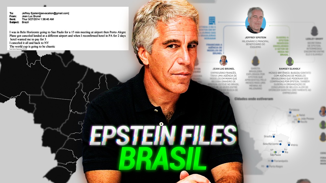 os TENTÁCULOS de Jeffrey Epstein no Brasil