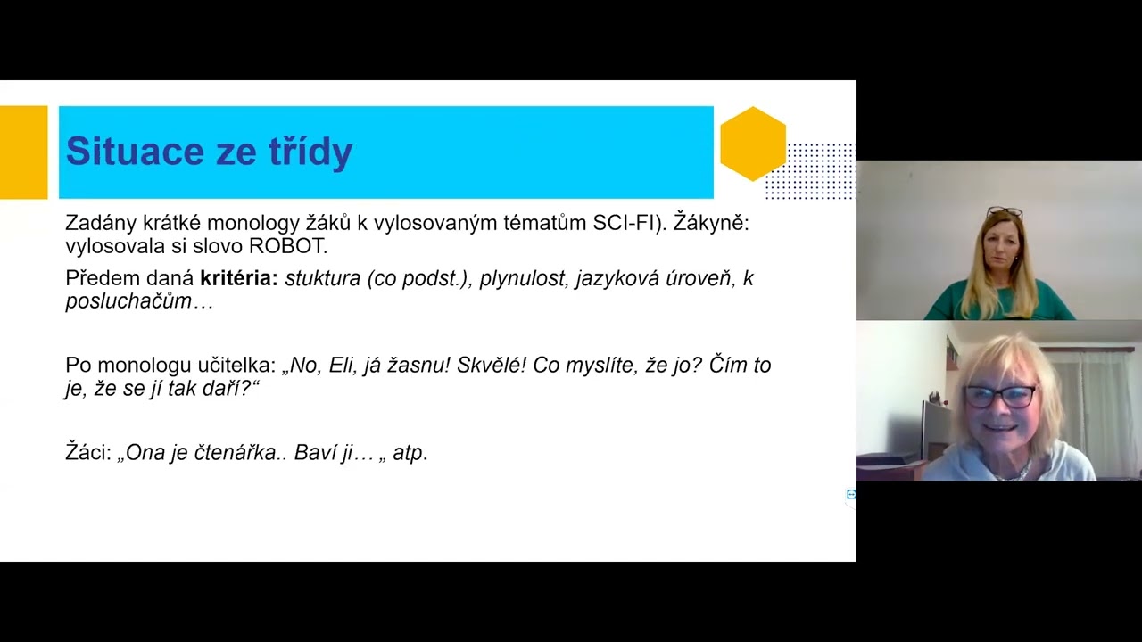 ZU - Kudy k posílení formativního hodnocení ve třídě, 3/3 - H. Kasíková, R. Lisnerová