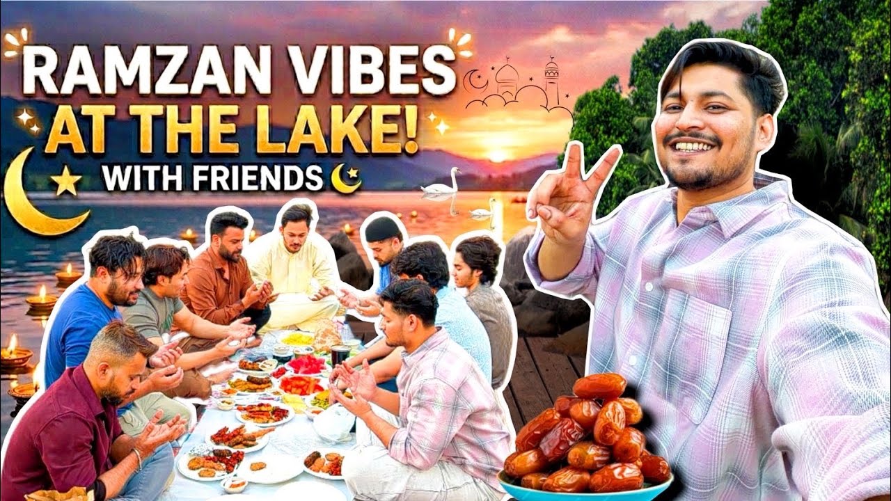 Ek aur wish hui puri 🤲 | Ramzan vibes at the lake 😍 | Kharghar Boys 😜