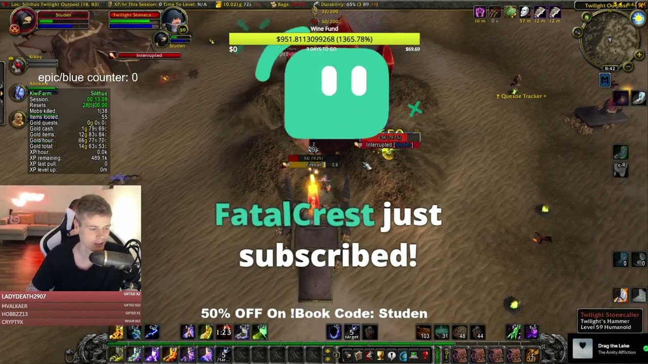 Twilight Goldfarm TBC Pre Patch Anniversary WoW Classic