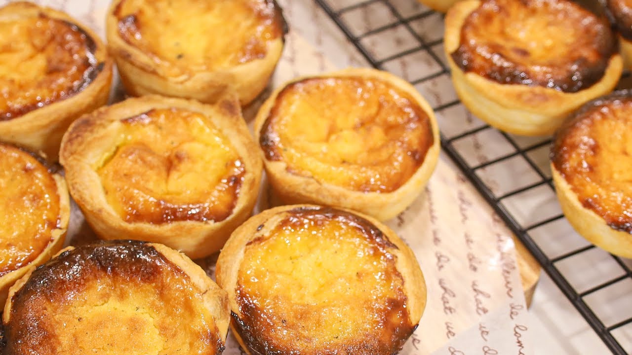 깊고 풍부한 풍미의 에그타르트 만들기ㅣ How to Make Egg TartㅣBBM