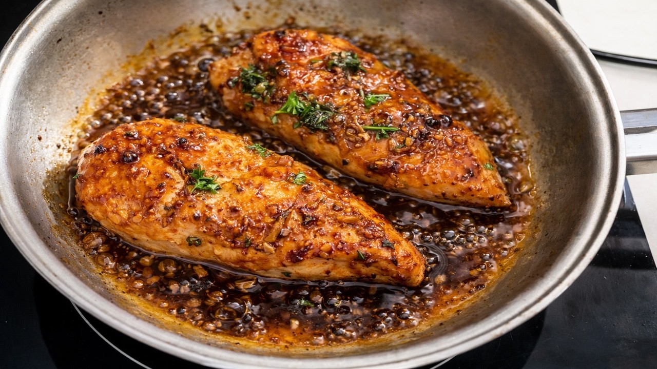 Peito de Frango Suculento com Molho PERFEITO! Fácil e Rápido!