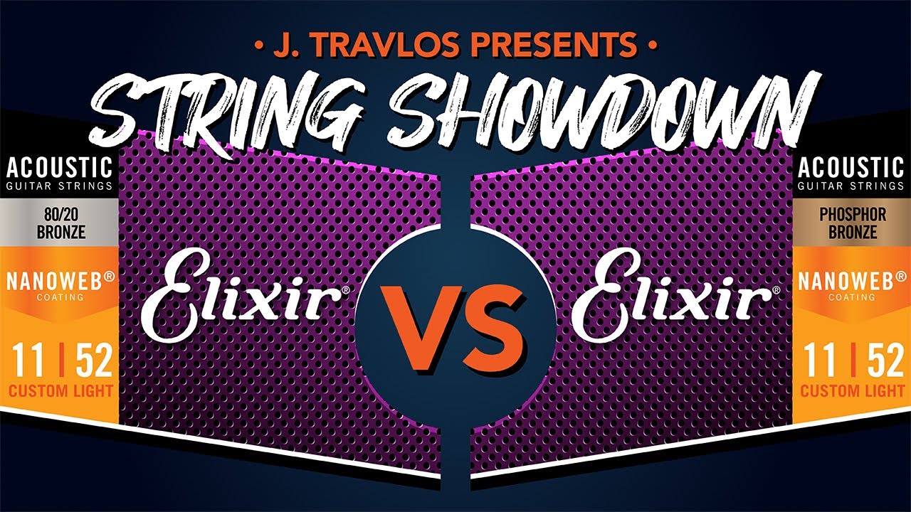 String Showdown: Elixir 80/20s VS Elixir Phosphor Bronze Acoustic Guitar Strings