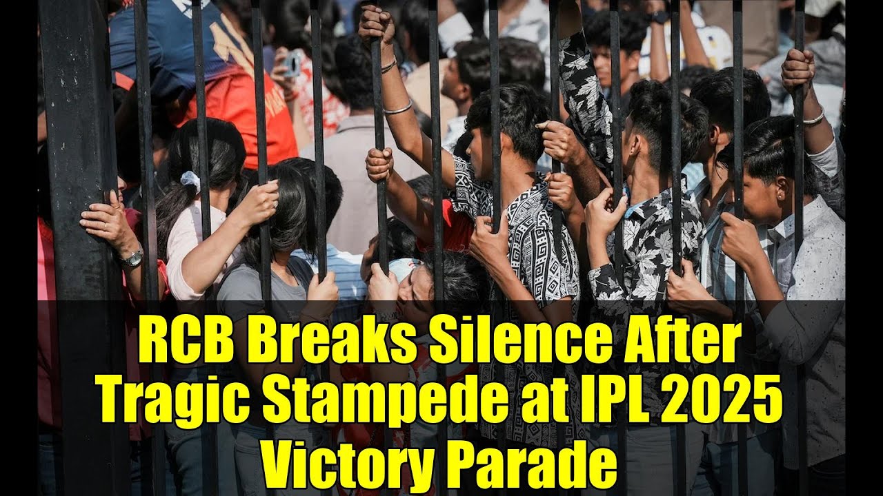 RCB Breaks Silence After Tragic Stampede at IPL 2025 Victory Parade