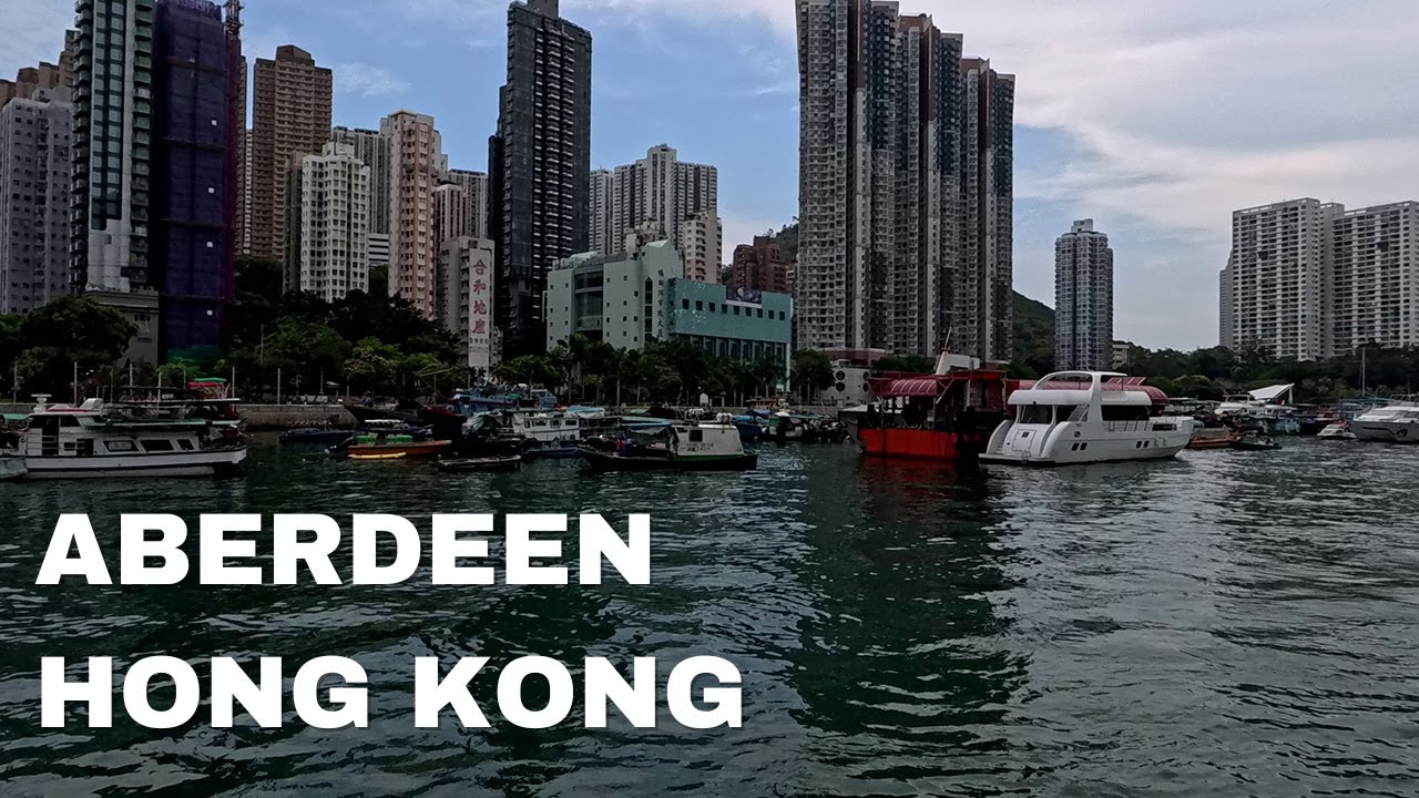 ABERDEEN STREET WALK TOUR - HONG KONG ISLAND DAY TOUR - MAY 2024 [4K TOUR]