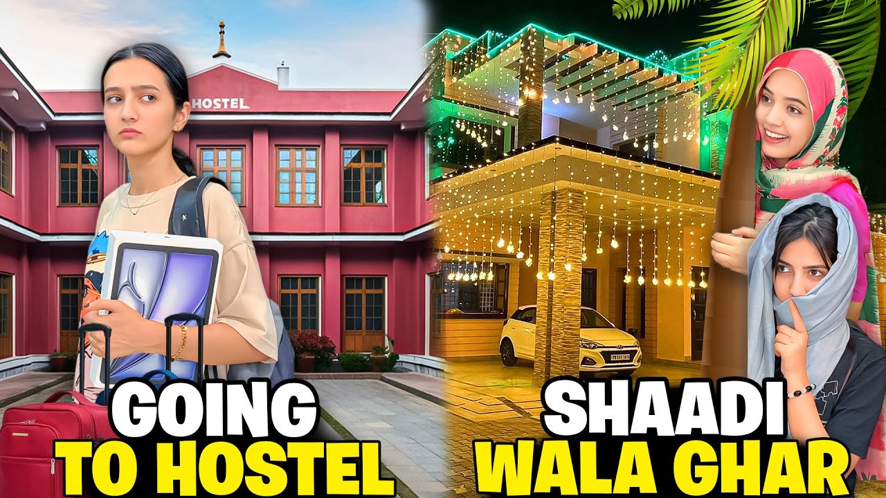 Rabia Hostel Chali Gaye?😭💔|Neighbours Ki Wedding Crash Karli🤣|Papa Ny Bhot Danta🤬|Sistrology