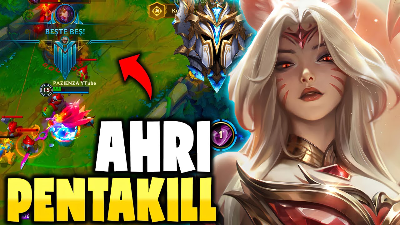 ÇİNLİ BUILDLE PENTA ATTIM! (RAKİP HİLE SANDI) | Wild Rift Ahri