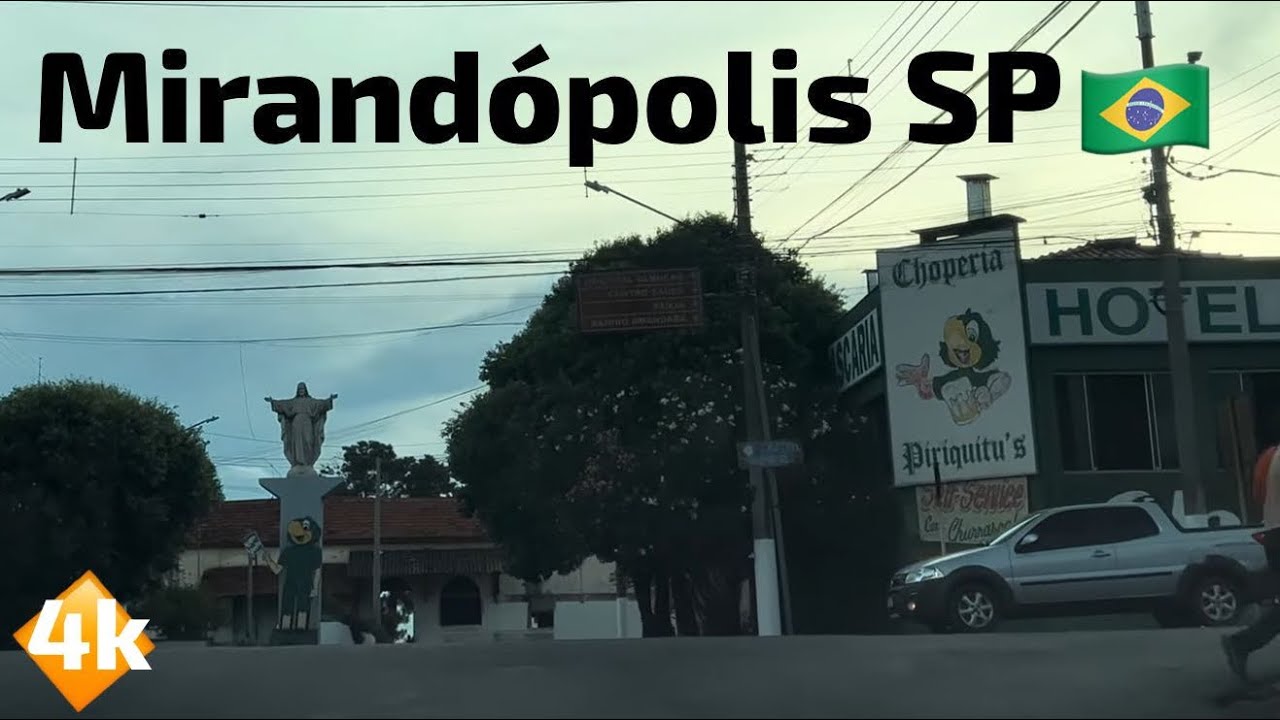 Mirand&oacute;polis SP #2024 #ruas #avenidas #mirandopolis #brasil