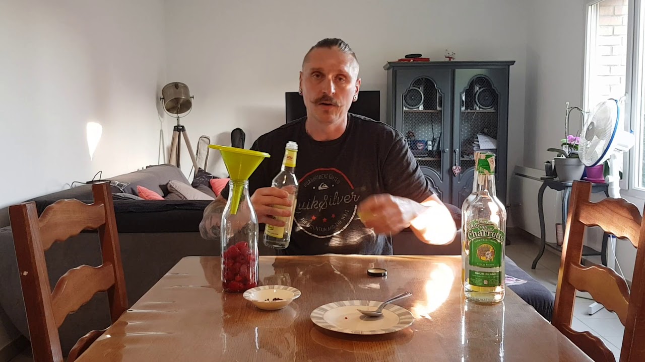 Rhum arrangé framboise ingrédients secret