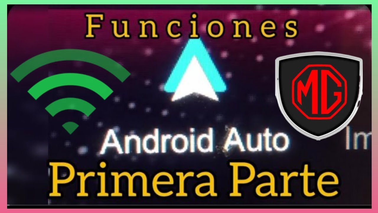 Funciones #ANDROID AUTO en #MG . Primera Parte