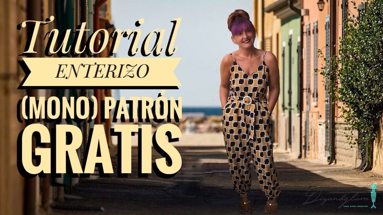 Tutorial enterizo (mono) patrón gratis