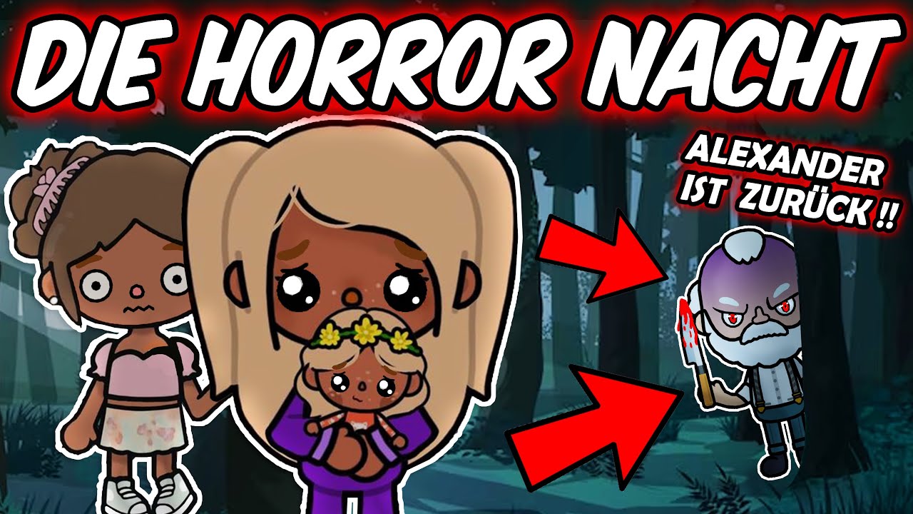 🔪 DER HORROR FILM 2 🔥 ALEXANDER IST ZURÜCK 🩸 HORROR in der UNI 🩸 GRUSELIGE DEUTSCHE TOCA BOCA STORY