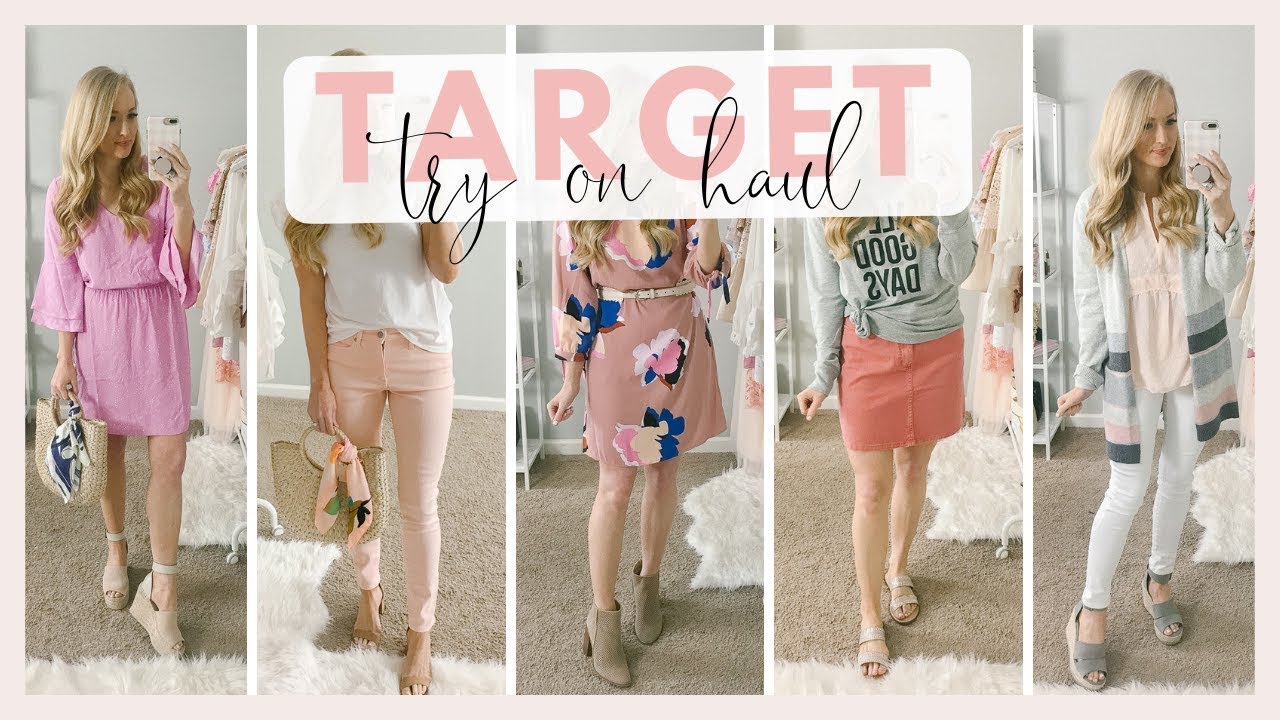 14 SPRING OUTFITS FROM TARGET | TARGET TRY ON HAUL SPRING 2019 |  Amanda John