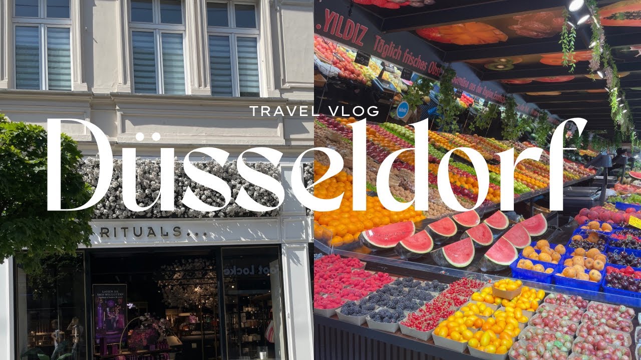 Spend a Day With Me in Düsseldorf 🇩🇪 | City Adventure Vlog