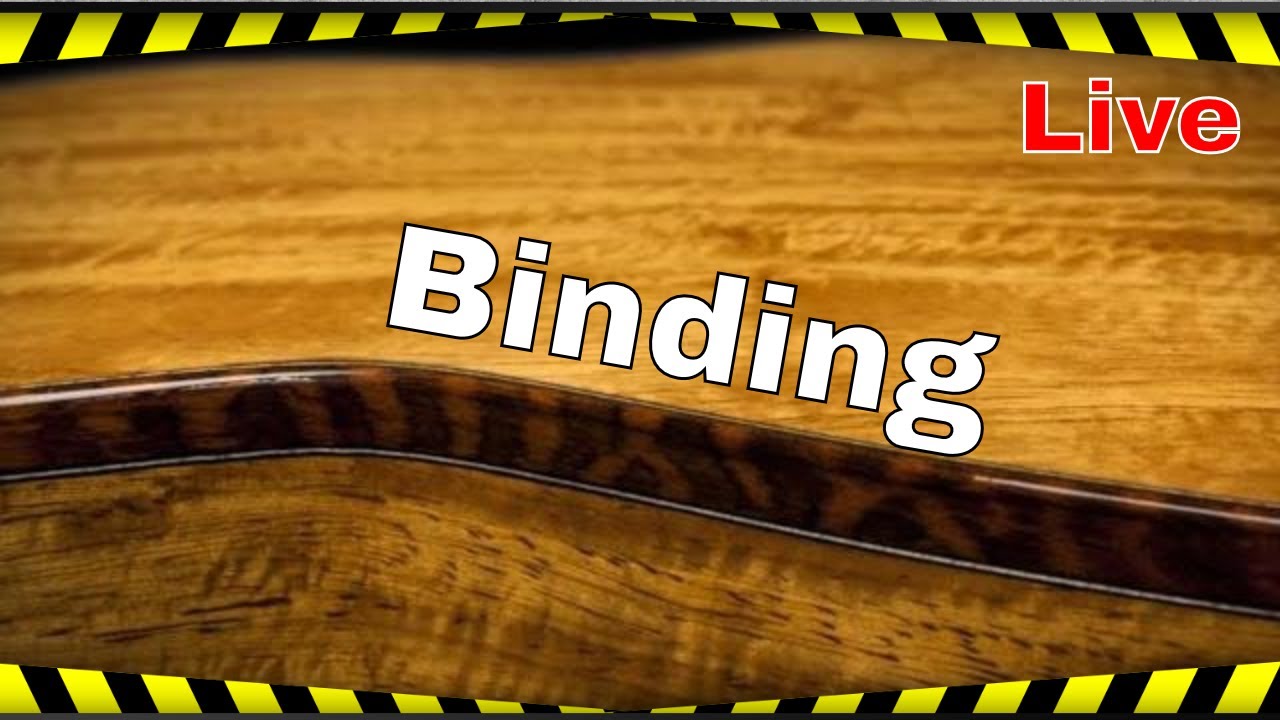 Guitar Binding - How to and WHY - Binding a guitar? Watch this first!