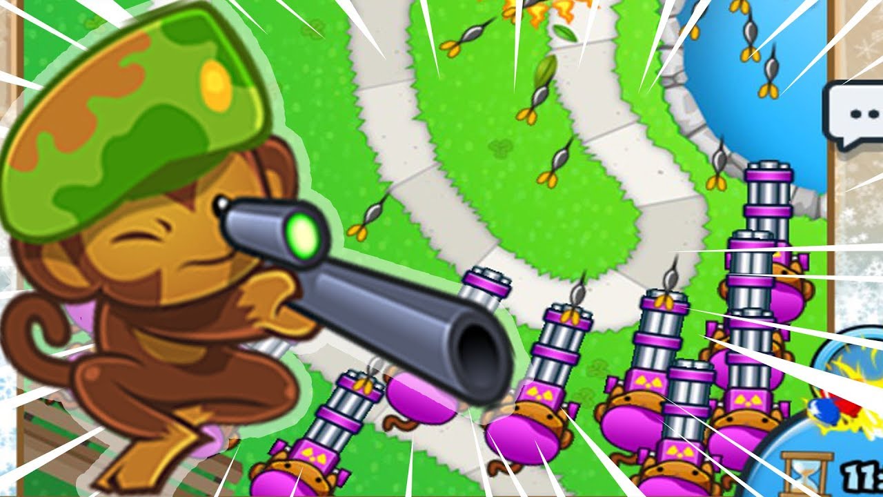 SNIPER OP!  - BLOONS TD BATTLES #21