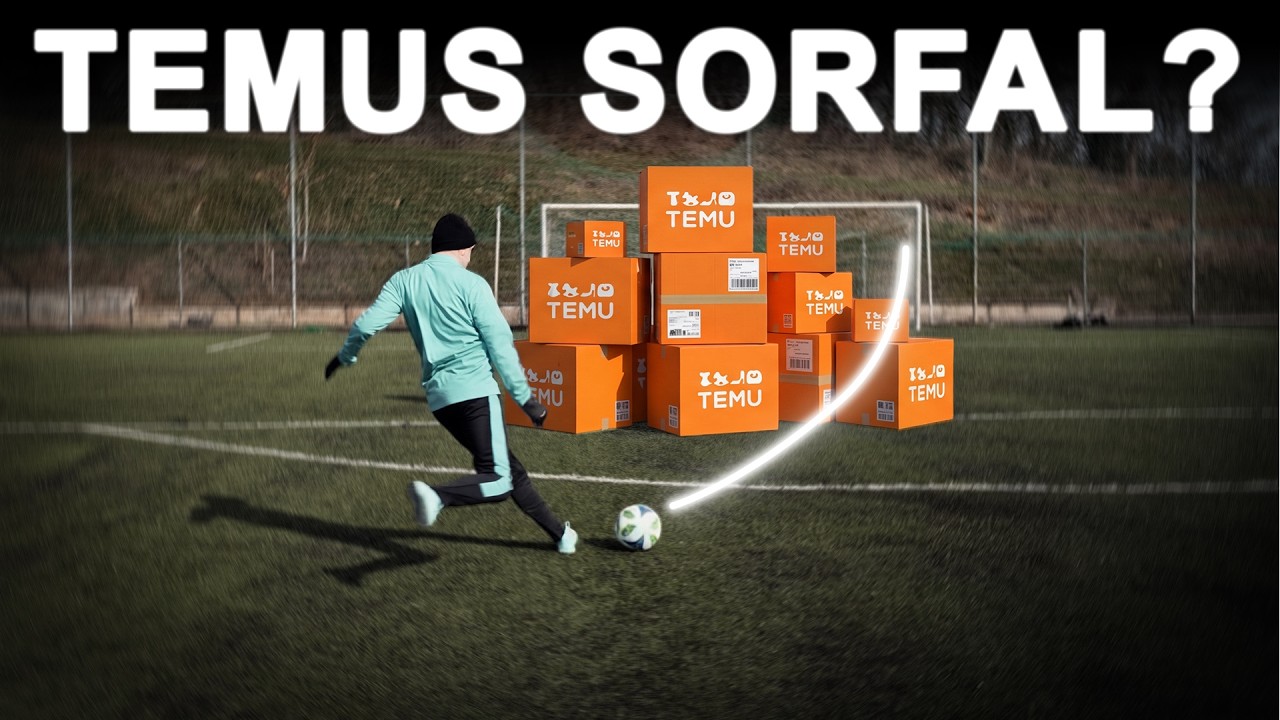 Olcsó TEMU focis cuccok... tényleg jók?  2. rész