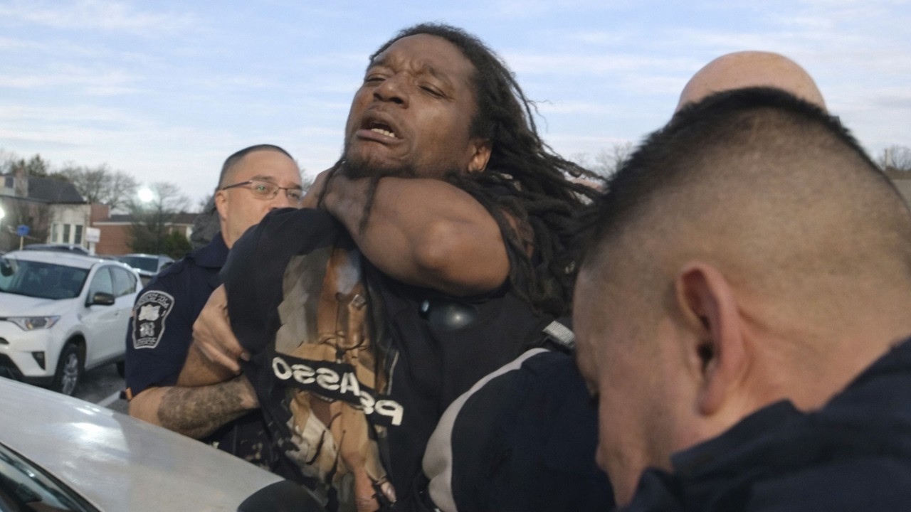 Police Finally Put Tough Guy in His Place