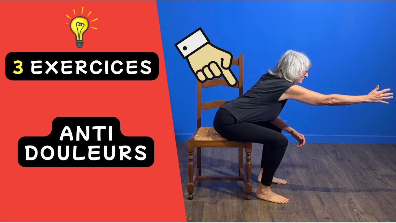 Gym douce :  Exercices pour soulager le dos des seniors