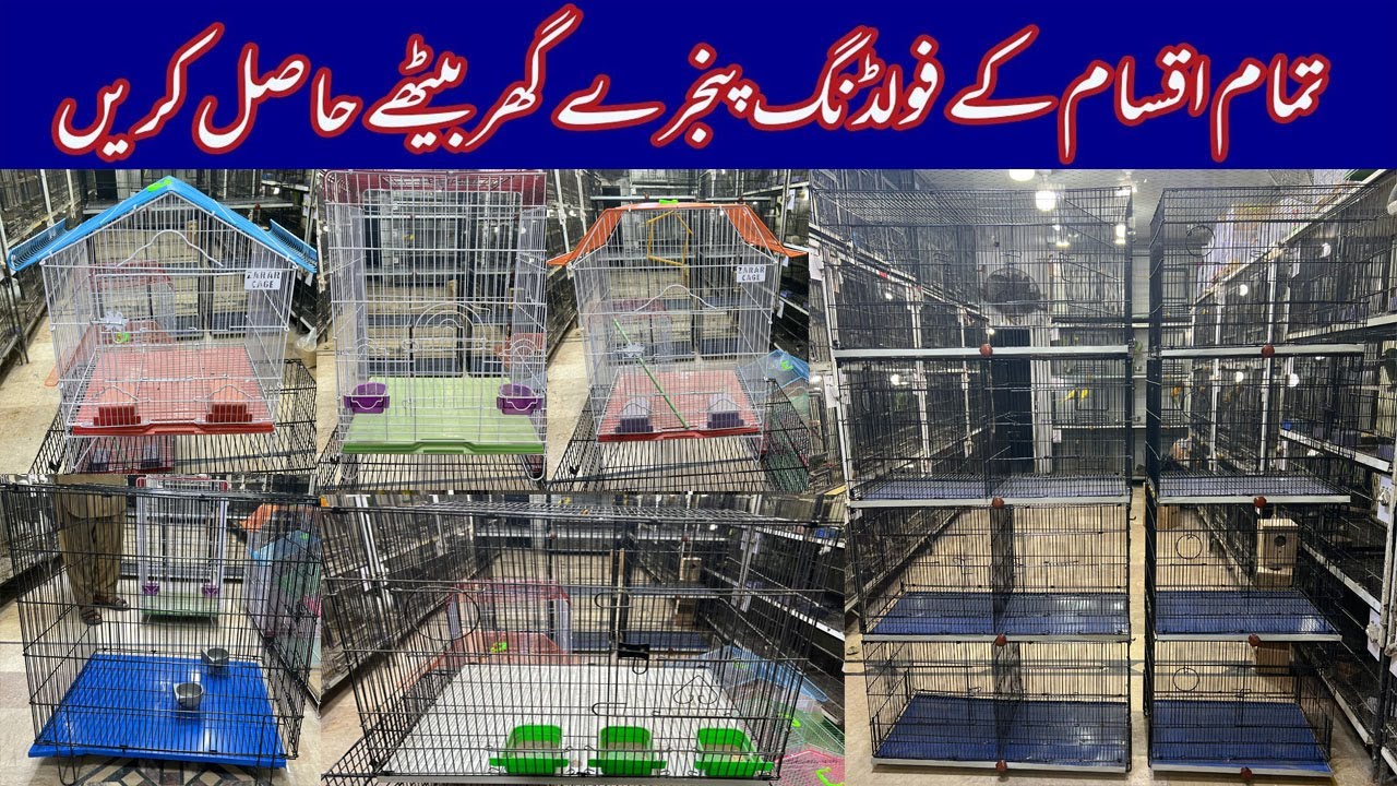 New Folding Cage For Birds II All kind of cage for Sale in Multan Pakistan I Karachi Lahore 2022