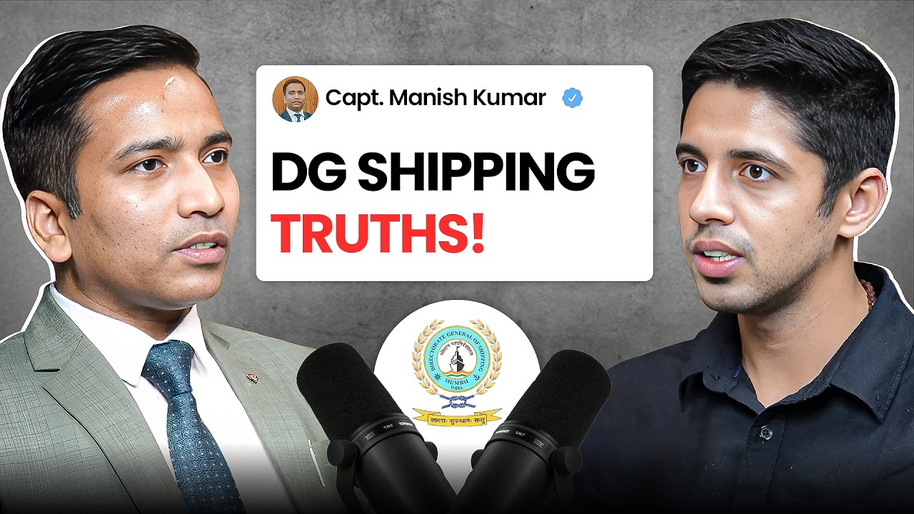 DG Shipping & Seafarers: An EYE-OPENING Podcast on Merchant Navy!