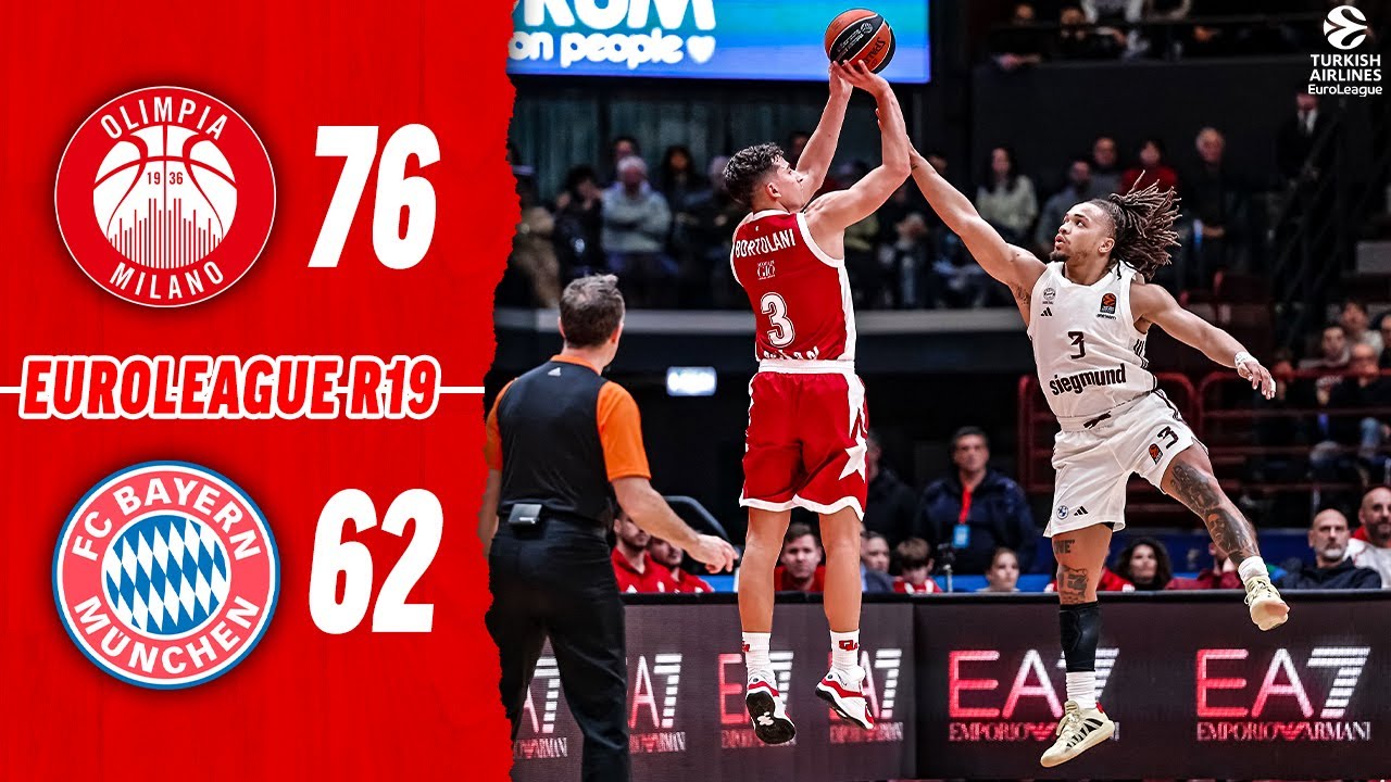Olimpia Milano - Bayern Highlights