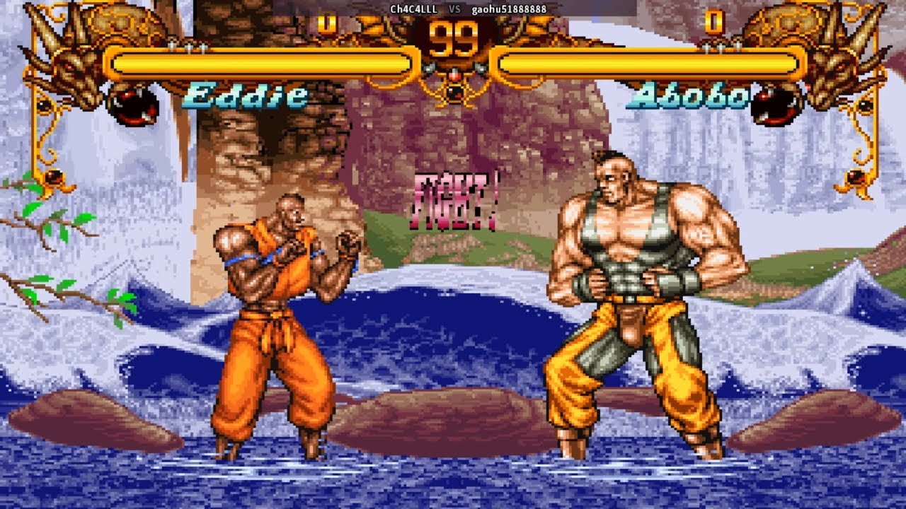 Двойной дракон | Fightcade Double Dragon Ch4C4LLL (br) vs gaohu51888888 (us) 双龙