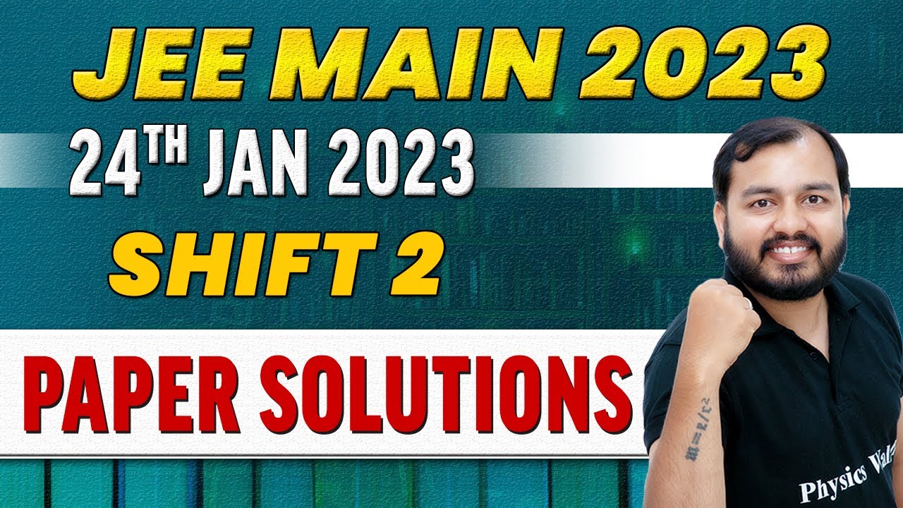 JEE MAIN 2023 Paper Discussion, Attempt 1🔥 || 24th Jan - Shift 2