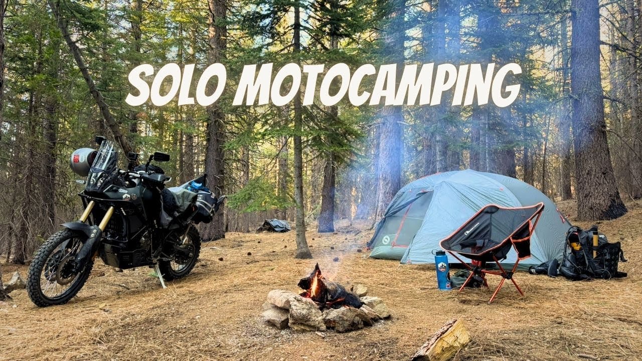 Epic Solo Motocamping | Tenere 700