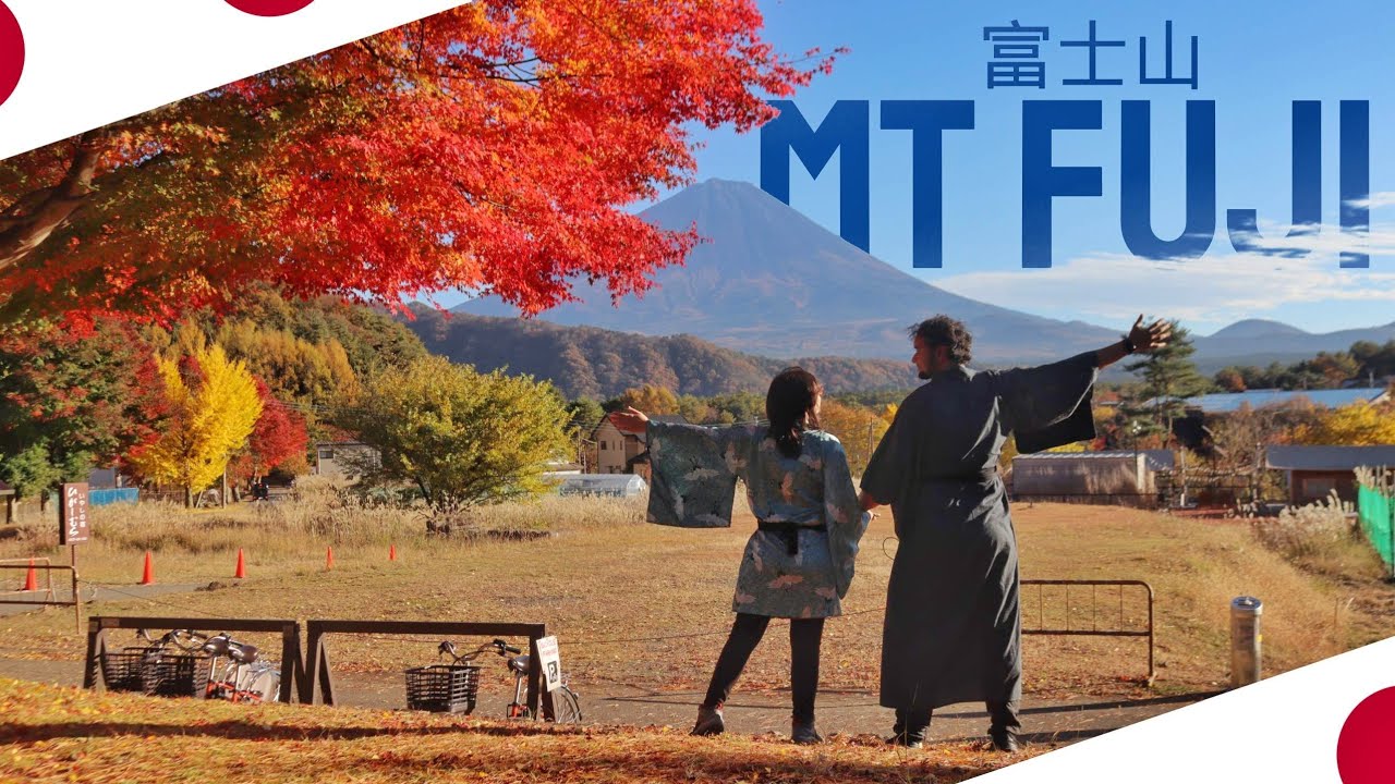 MONTE FUJI no Japão: 15 lugares para conhecer em Kawaguchiko e região! 4K