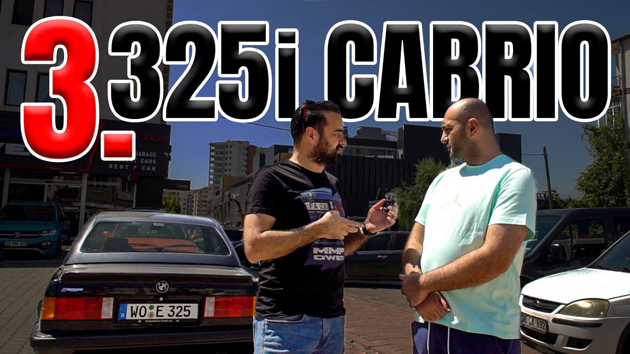 ALMANYA'dan GELEN BİR 325i CABRİO' ya DAHA BAŞLIYORUZ...