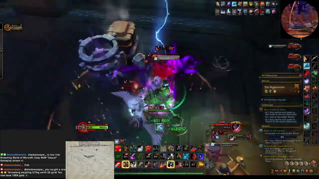 Cozy Wow stream part 9