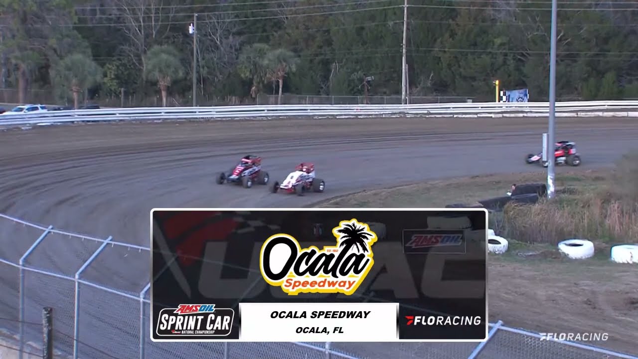 LIVE: USAC Sprints Season Opener at Ocala Speedway