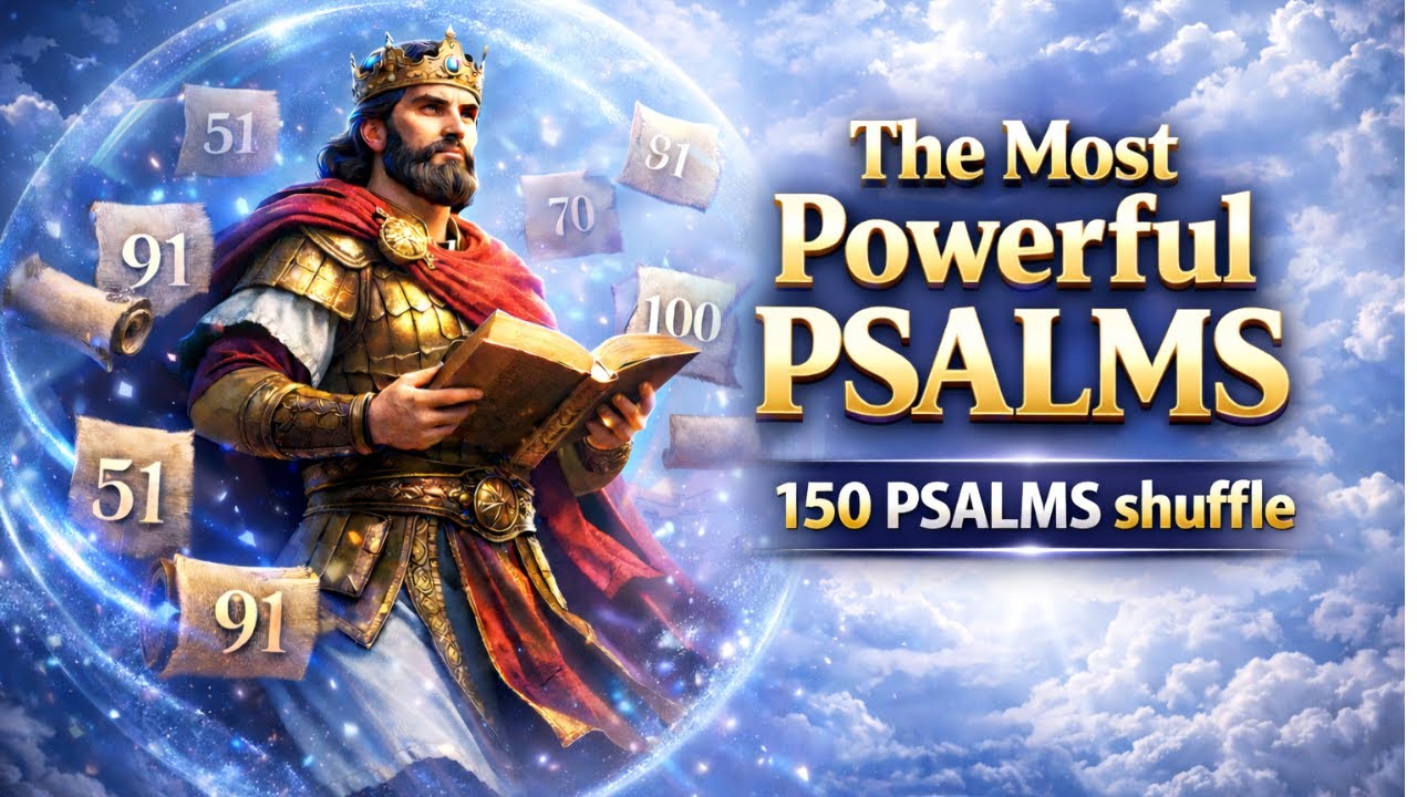 🔴 LIVE NOW | The Most Powerful Psalms 🔥 150 Psalms Shuffle for Peace, Protection & Healing