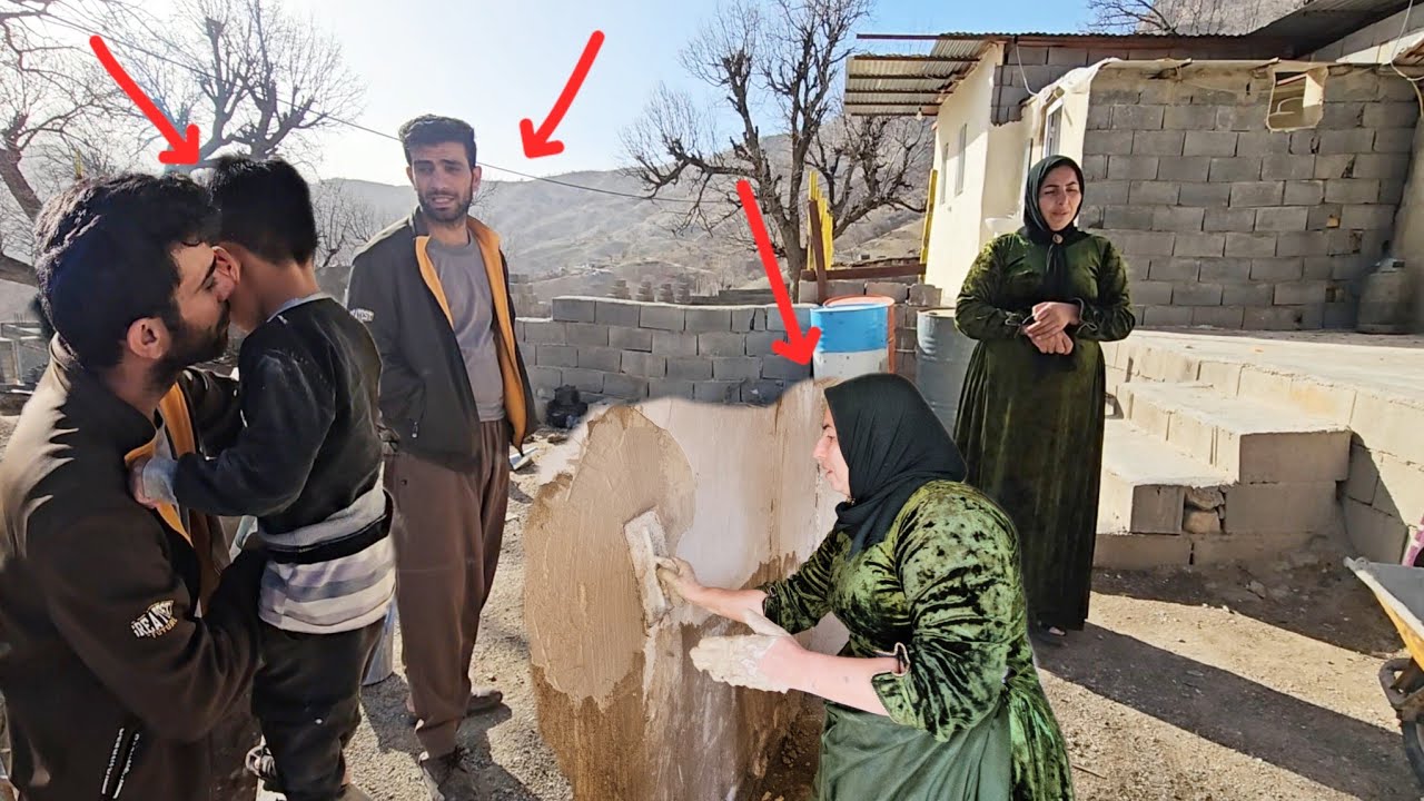 Farast alone in the village | Starting a new life with Qasim's Hedieh House