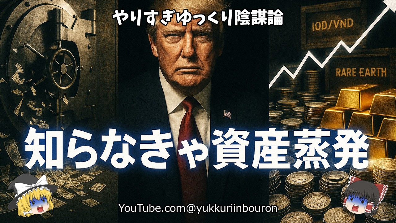 【警告】知らないと資産崩壊：世界通貨リセット最終局面！貴金属&times;QFSでディナール／ドン、トランプ計画の真相