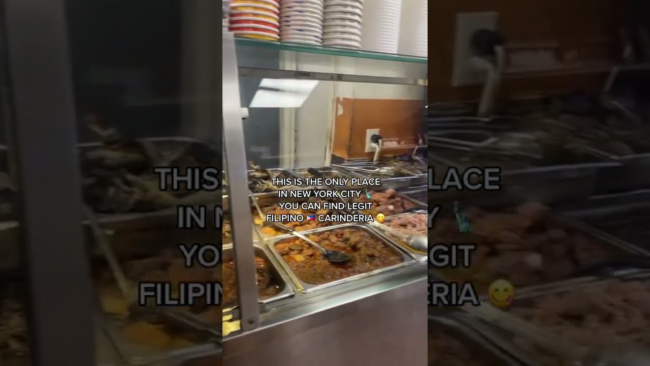 Carinderia food in NYC!  #filipinorelatable  #filipino  #filipinofood  #ulam  #karinderya
