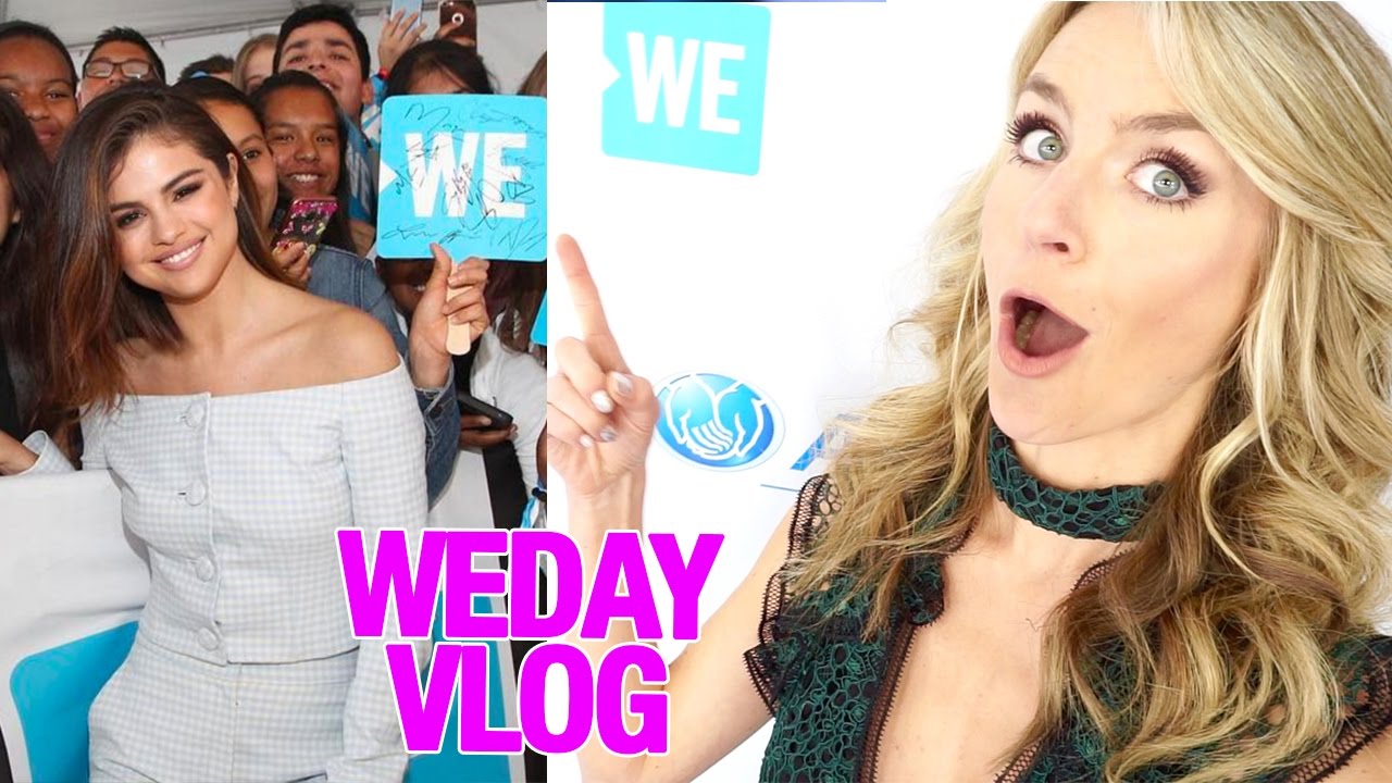 WE Day Vlog Hosted By Selena Gomez 2017