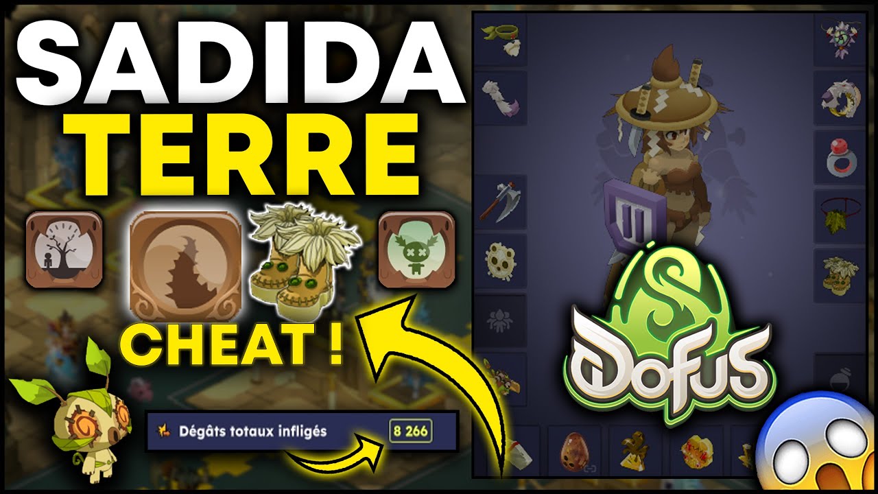 LE SADIDA TERRE EST LA MEILLEURE CLASSE DE DOFUS ?! (nerf)💥